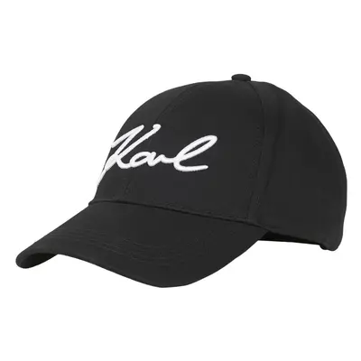 Karl Lagerfeld K/SIGNATURE CAP Černá