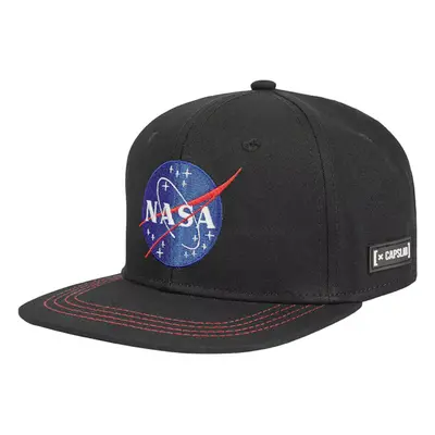 Capslab Space Mission NASA Snapback Cap Černá