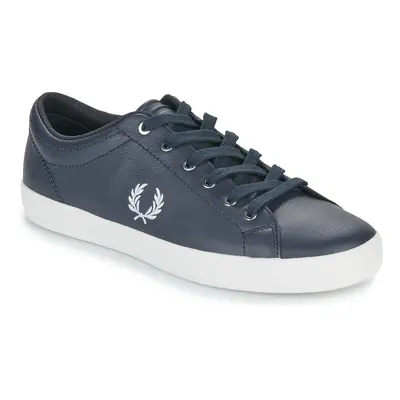 Fred Perry BASELINE LEATHER Modrá