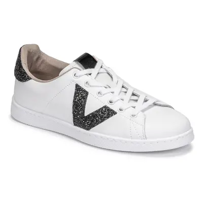 Victoria TENIS PIEL GLITTER Bílá