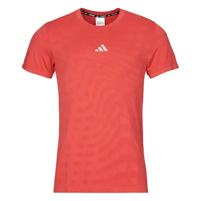 adidas Gym+ Training Seamless T-Shirt Červená