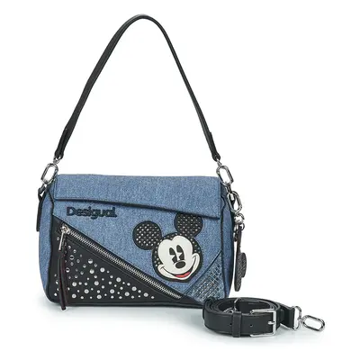 Desigual BAG MICKEY DENIM EDGE PHUKET MINI NF PU Modrá