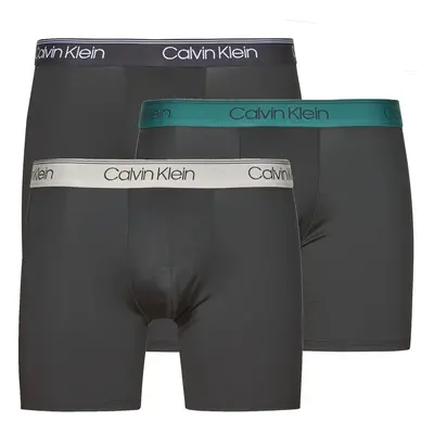 Calvin Klein Jeans BOXER BRIEF X3 Černá