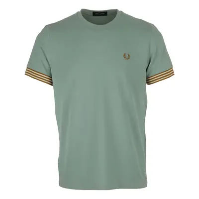 Fred Perry Stripped Cuff Zelená