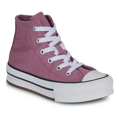 Converse CHUCK TAYLOR ALL STAR EVA LIFT PLATFORM FELINE FLORALS Fialová