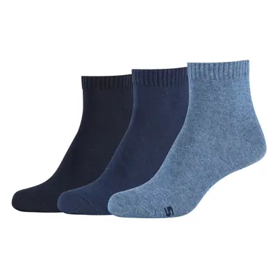 Skechers 3PPK Wm Casual Quarter Socks Modrá