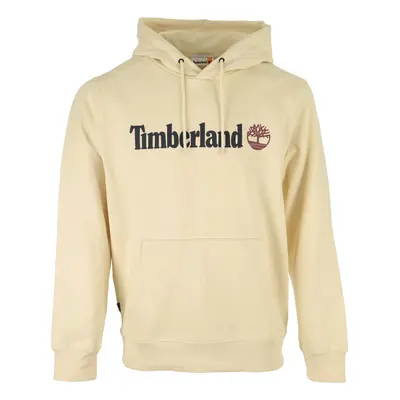 Timberland Linear Logo Hoodie Béžová