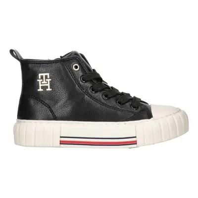 Tommy Hilfiger HIGH TOP LACE-UP Černá