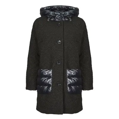 Geox W CALITHE LONG COAT Černá