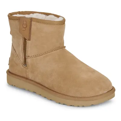 UGG CLASSIC MINI BAILEY ZIP Hnědá