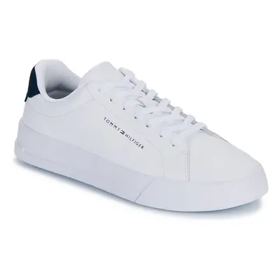 Tommy Hilfiger TH COURT LEATHER GRAIN ESS Bílá