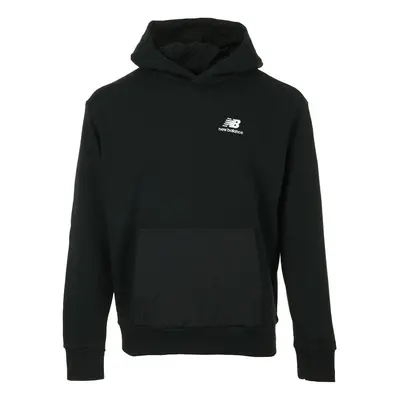 New Balance Athletics Quilted Fleece Hoodie Černá