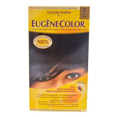 Eugene Perma Permanent Coloring Cream Eugènecolor - 02 Chatain Béžová