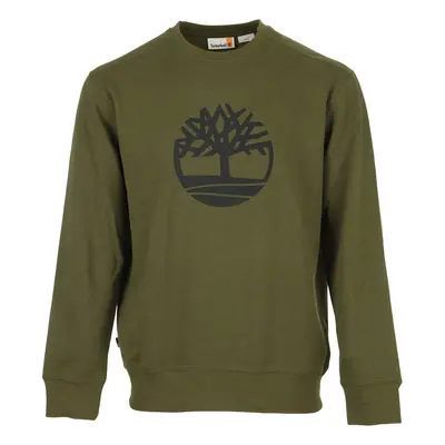 Timberland Tree Logo Crew Neck Swe Zelená