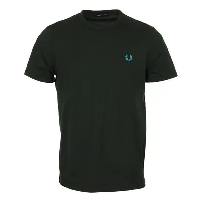 Fred Perry Ringer T-Shirt Zelená