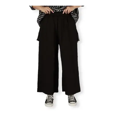 Wendy Trendy Trousers 230344 - Black Černá