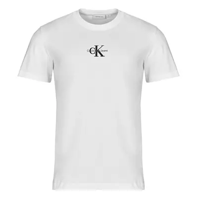 Calvin Klein Jeans MONOLOGO TEE Bílá