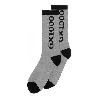 Gx1000 Socks og logo Šedá