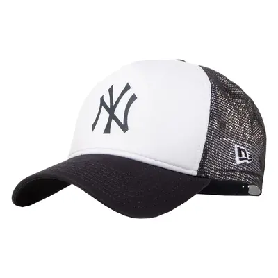 New-Era Team Block New York Yankees MLB Trucker Cap Bílá