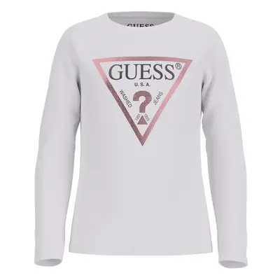 Guess LS ST SHIRT CORE Bílá