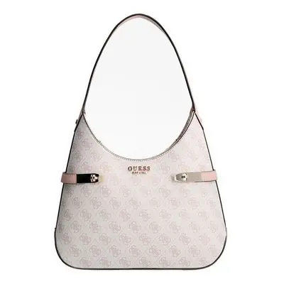 Guess ZADIE LOGO HOBO Béžová