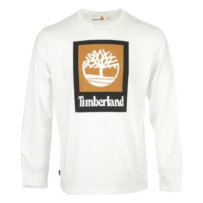 Timberland Colored Long sleeve Tee Bílá