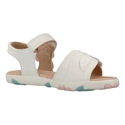 Geox J SANDAL HAITI GIRL Bílá