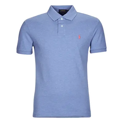 Polo Ralph Lauren POLO AJUSTE SLIM FIT EN COTON BASIC MESH Modrá