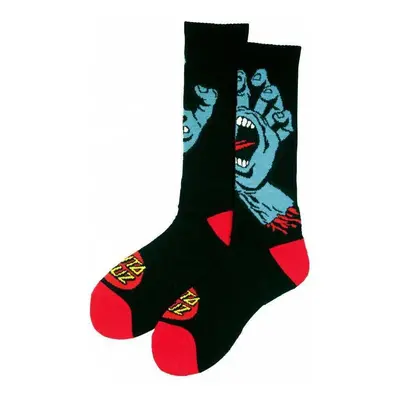 Santa Cruz Screaming hand sock Černá