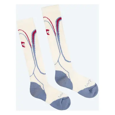 Lorpen Wmns Ski Midweight Merino Smmw Socks Bílá