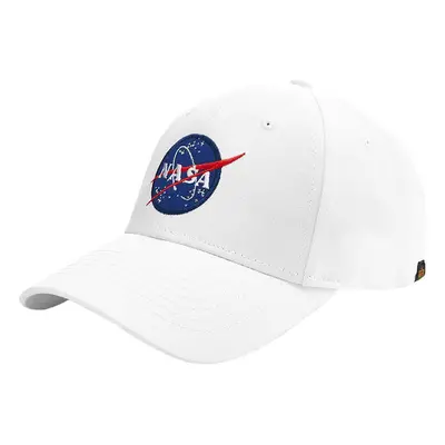 Alpha NASA Cap Bílá