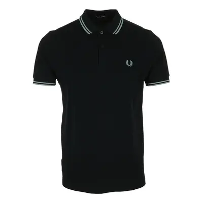 Fred Perry Twin Tipped Shirt Modrá