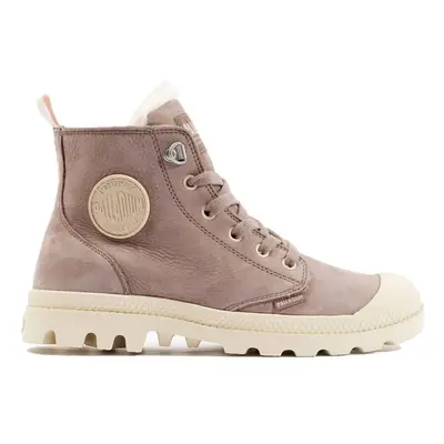 Palladium Pampa Hi Zip Wool - Brown Hnědá