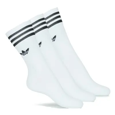 adidas SOLID CREW SOCK X3 Bílá