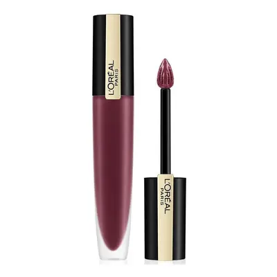 L'oréal Signature Matte Liquid Lipstick - 103 I Enjoy Prune Fialová