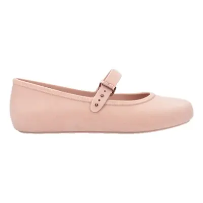 Melissa Soft Ballerina Velvet Fem - Pink Růžová