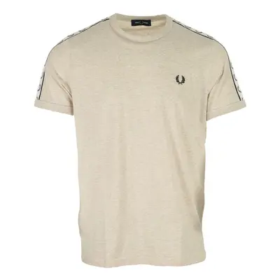 Fred Perry Ringer T-Shirt Béžová