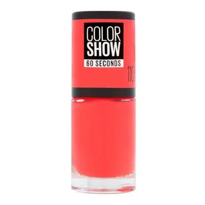 Maybelline New York Colorshow Nail Polish - 110 Urban Coral Oranžová