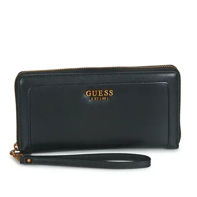 Guess ZADIE SLG CHEQUE ORGANIZER Černá