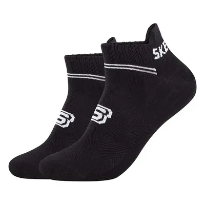 Skechers 2PPK Mesh Ventilation Bamboo Socks Černá