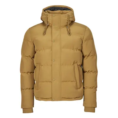 Superdry EVEREST SHORT HOODED PUFFER Hnědá