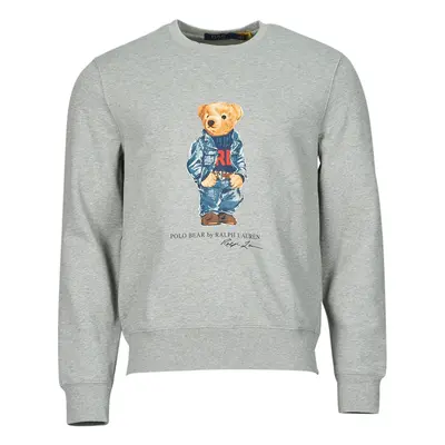 Polo Ralph Lauren SWEATSHIRT COL ROND POLO BEAR RALPH LAUREN Šedá