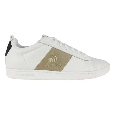 Le Coq Sportif COURTCLASSIC BBR OPTICAL WHITE/TAN Bílá