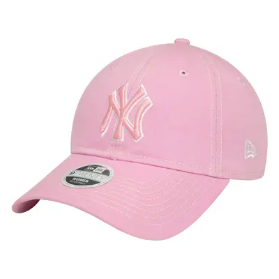 New-Era Wmns 9TWENTY League Essentials New York Yankees Cap Růžová