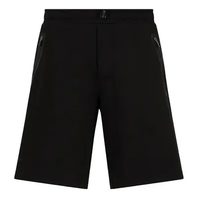 Ea7 Emporio Armani Athletic Mix Bermuda Shorts - Black Černá