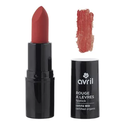 Avril Organic Certified Lipstick - Hollywood Hnědá