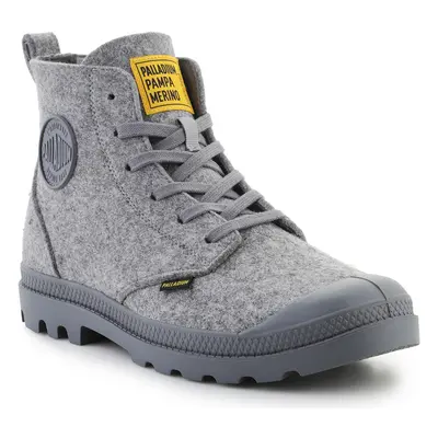 Palladium Pampa Hi Merino 74377-027-M Grey Šedá