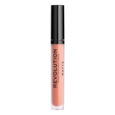 Makeup Revolution Matte Lip Gloss - 124 Gone Rogue Červená