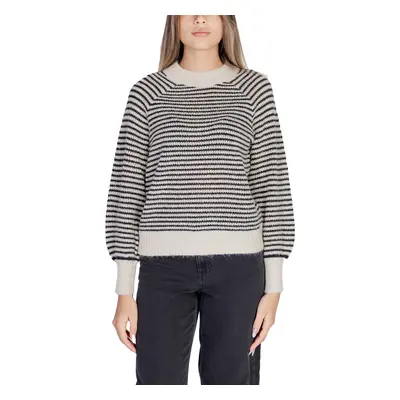 Vila VISOFINA L/S GLITTER STRIPE KNIT TOP/PB 14098217 Zlatá