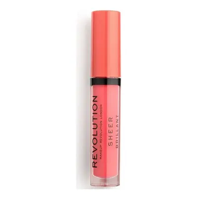 Makeup Revolution Sheer Brilliant Lip Gloss - 138 Excess Růžová